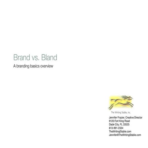 Tws Brand Vs. Bland Presentation Low Res