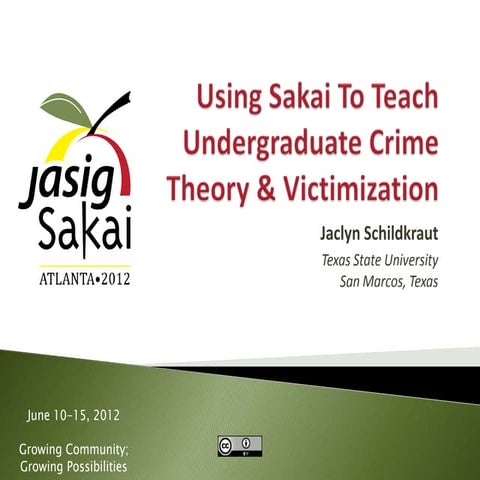 TWSIA 2012 - Jaclyn Schildkraut