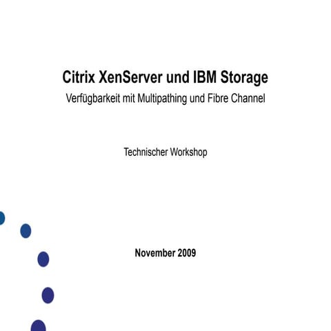 XenServer und Storage