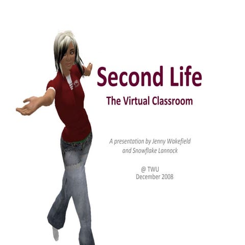 Second Life Virtual World | PPT