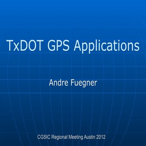 Tx dot gps applications   fuegner