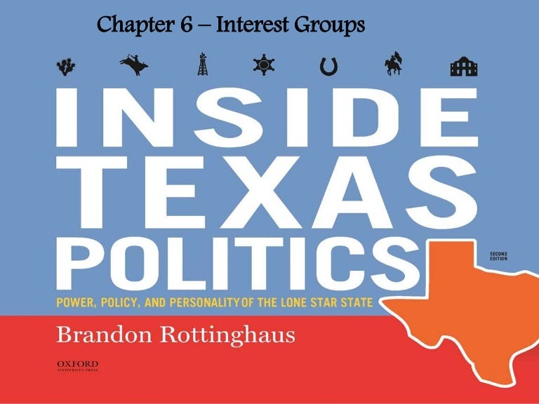 Texas Government Ch 6 Special Interests Fall 2019