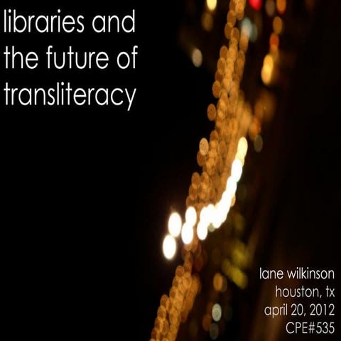 Tx la conference 2012 final