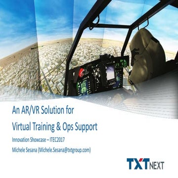 TXT NEXT - ITEC 2017 - innovation showcase