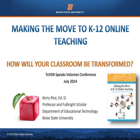 TxVSN Speaks Volumes Conference July 2014