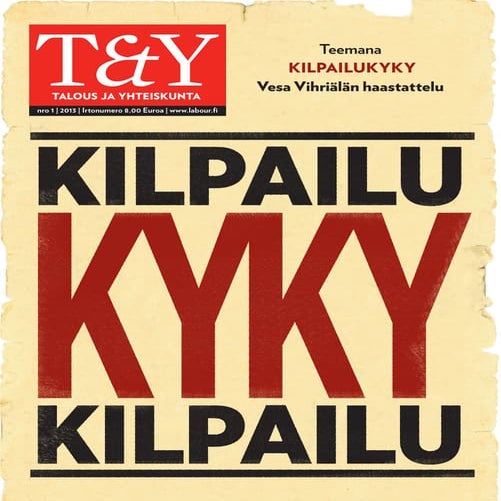 Kilpailukyky, avaus, Kari Rautio | PDF