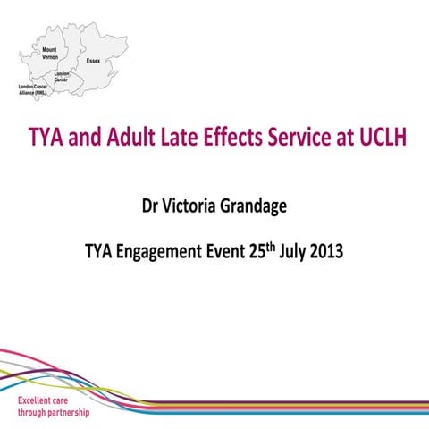 TYA and Adult Late Effects Service at UCLH | PDF