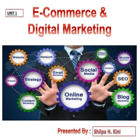 E-Commerce & Digital Marketing -UNIT 1