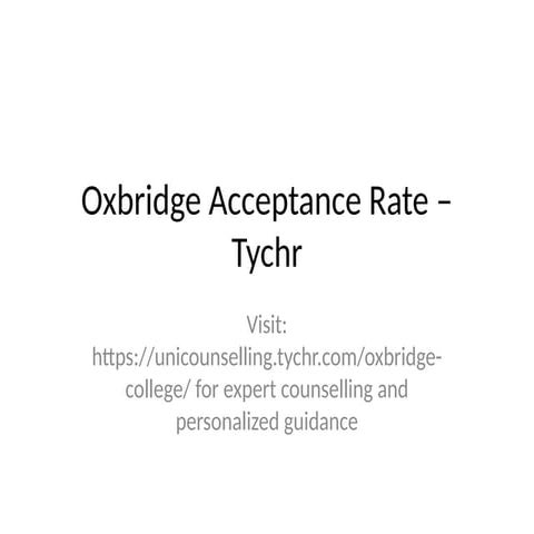 Oxbridge visual data 6