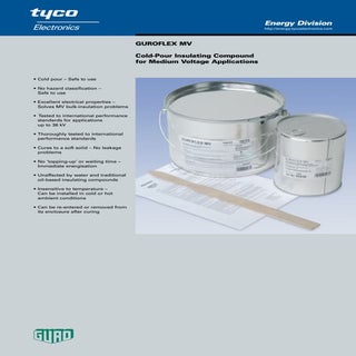 Tyco Guroflex High Voltage Electric...