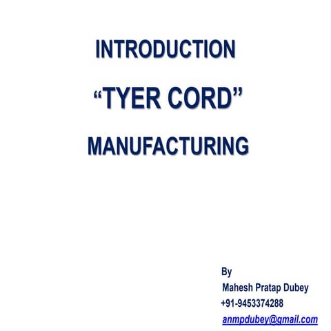 Tyer cord