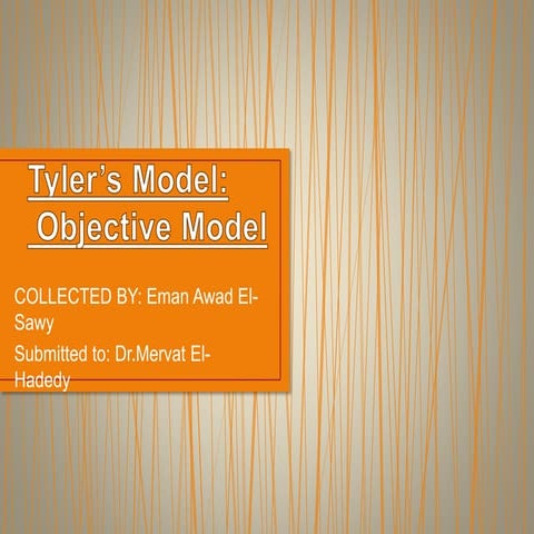 Tyler model