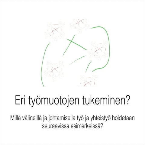 Työmuotojen tukeminen