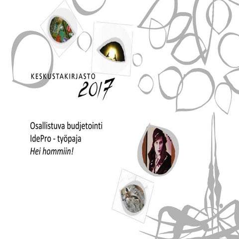 Keskustakirjaston osallistuva budjetointi - työpajamenetelmä