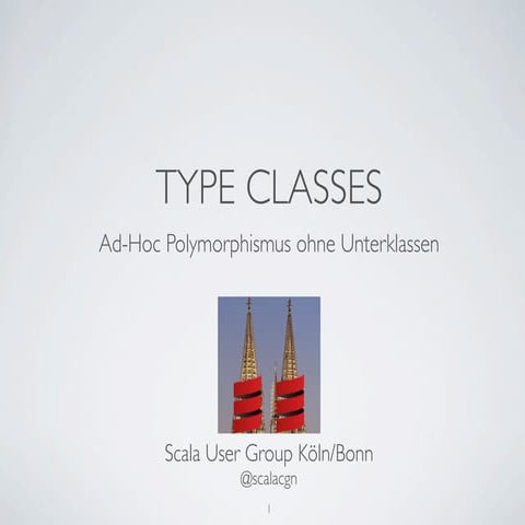 Type Classes in Scala