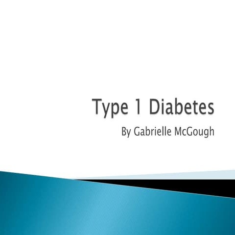 Type 1 diabetes | PPTX
