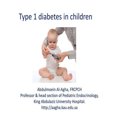 type 1 diabetes in children