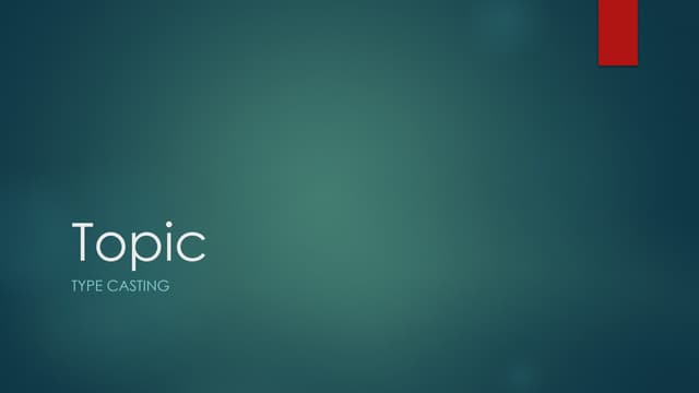 Type Casting in java programming language.pptx