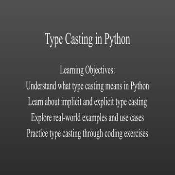 types conversion in python with exa.pptx