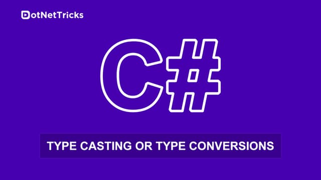 Type casting or Type conversion | PPT