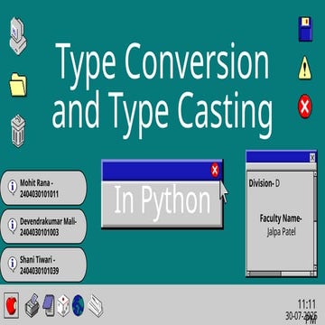 Type Conversion in Python: Implicit and Explicit