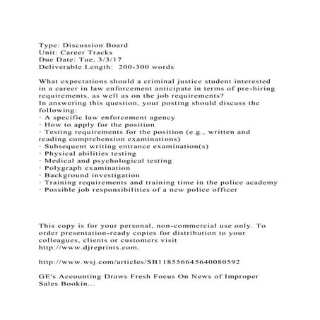 Type Discussion BoardUnit Career TracksDue Date Tue, 3317.docx