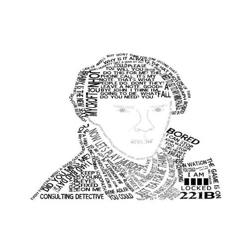 Typeface Portrait Sherlock | PDF