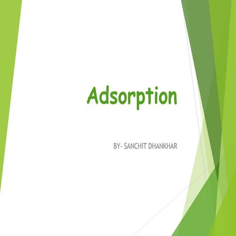 Type of adsorption- Pharmaeutical Physical Chemistry