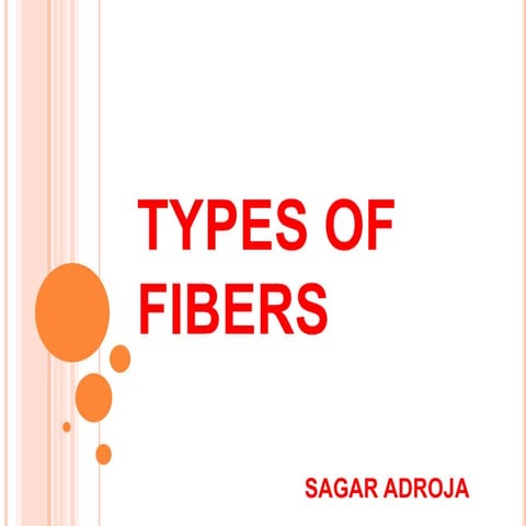 Type of fiber