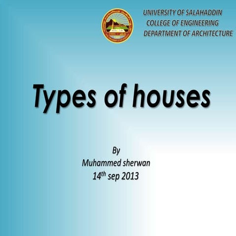 Type of houses