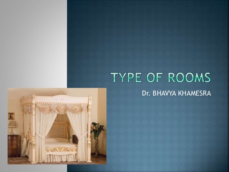Type of rooms in hotels
