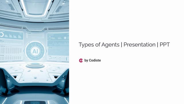 Types of AI Agents |  Presentation | PPT
