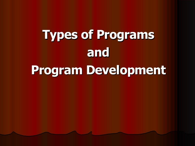 Film and Video Projects and Program Development