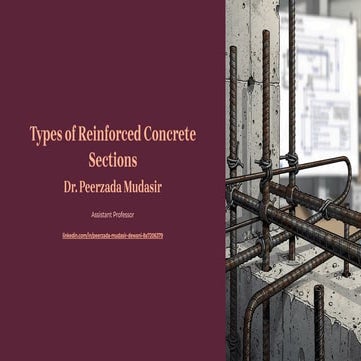 Balanced section,under reinforced,over reinforced section | PPTX