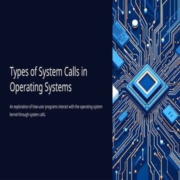Systemcall1 | PPTX