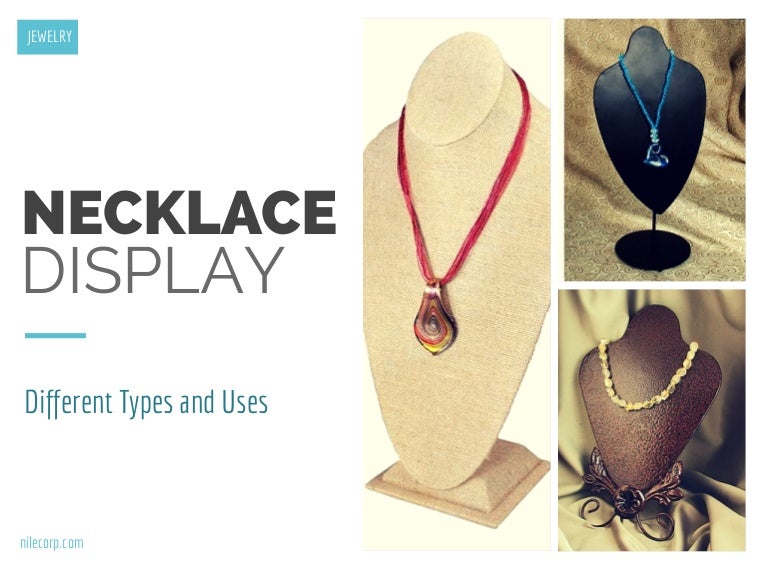 NECKLACE DISPLAY Types and Uses