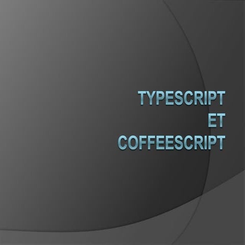 Typescript coffeescript