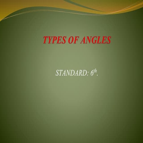 Types of angles vertical,complementary and supplementry angles