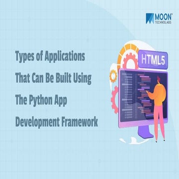Types of Applications That Can Be Built Using The Python App ...