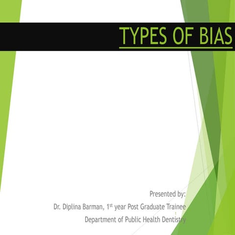 Types of bias