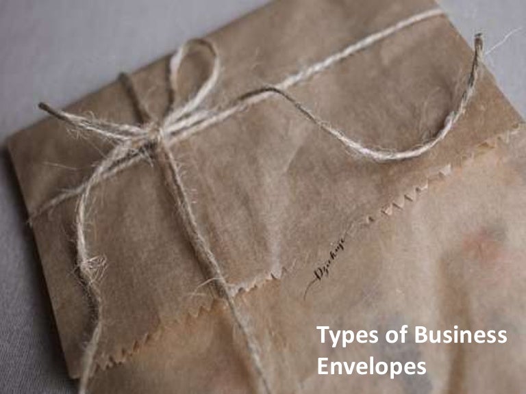 Types of Business Envelopes