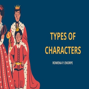 Types of Characters | PPTX