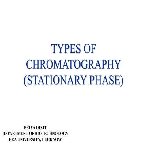 Types of  Chromatography(Stationary Phase).pptx