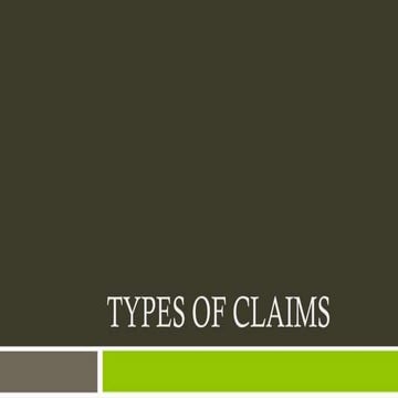 Types of Claims - Reading and Writing.pptx