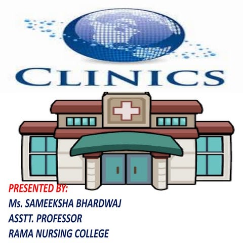 Type of clinics in community