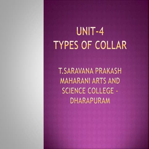 Types of collar