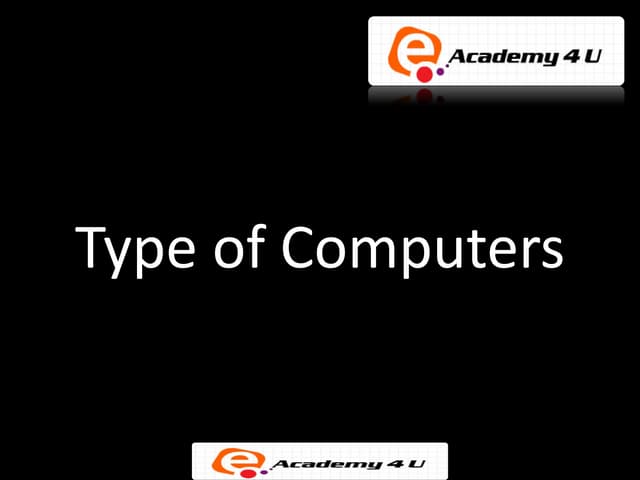 Types of computer