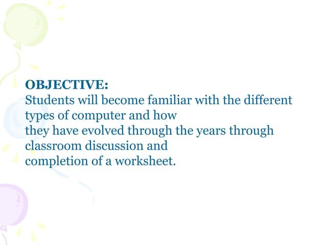 Types of computers