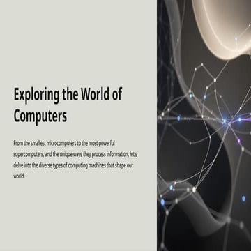 Types of Computers used in our day to day life