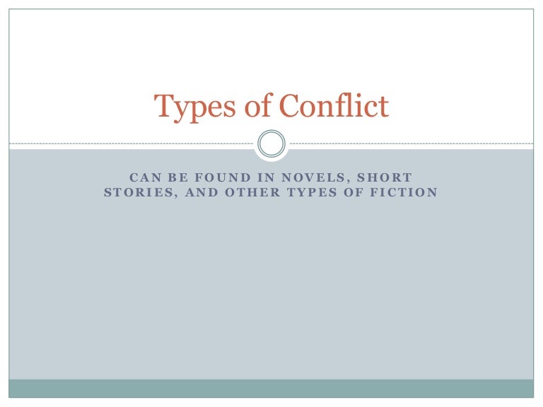 Short Story Conflict